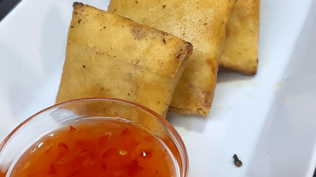 Chicken & Piccalilli Samosa Squares